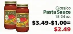 Living Fresh Market Classico Pasta Sauce offer