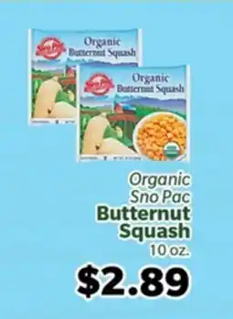 Living Fresh Market Organic Sno Pac Butternut Squash offer