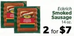 Living Fresh Market Eckrich Smoked Sausage offer