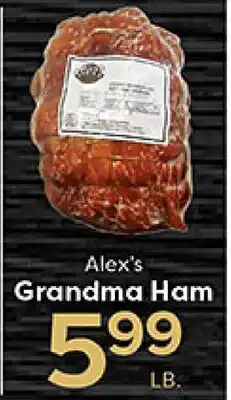 Rich's Fresh Market Alex's Grandma Ham offer