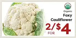 Rich's Fresh Market Organic Foxy Cauliflower offer