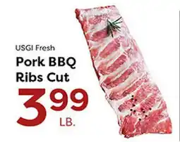 Rich's Fresh Market USGI Fresh Pork BBQ Ribs Cut offer