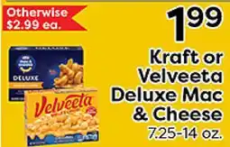 Rich's Fresh Market Kraft or Velveeta Deluxe Mac & Cheese offer