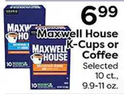 Rich's Fresh Market Maxwell House K-Cups or Coffee offer