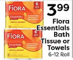 Rich's Fresh Market Fiora Essentials Bath Tissue or Towels offer