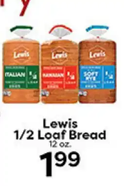 Rich's Fresh Market Lewis 1/2 Loaf Bread offer