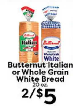 Rich's Fresh Market Butternut Italian or Whole Grain White Bread offer
