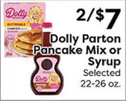 Rich's Fresh Market Dolly Parton Pancake Mix or Syrup offer