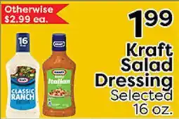 Rich's Fresh Market Kraft Salad Dressing offer