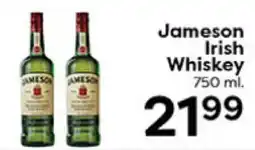 Rich's Fresh Market Jameson Irish Whiskey offer