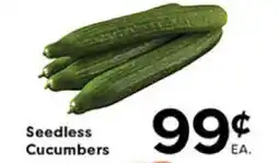 Rich's Fresh Market Seedless Cucumbers offer
