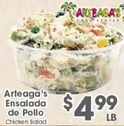 Arteagas Food Center Arteaga's Chicken Salad offer
