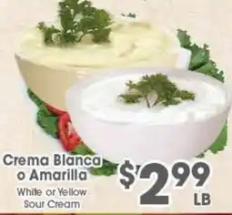 Arteagas Food Center Crema Blanca o Amarilla offer