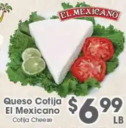Arteagas Food Center El Mexicano Queso Cotija offer