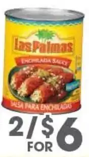 Arteagas Food Center Las Palmas enchilada sauce offer