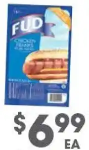 Arteagas Food Center Fud chicken thighs offer