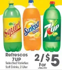 Arteagas Food Center 7up Refrescos offer