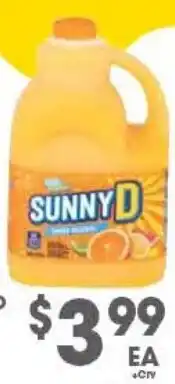 Arteagas Food Center Sunny D offer