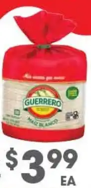 Arteagas Food Center Guerrero Maize Blanco offer