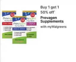 Walgreens Prevagen Supplements offer