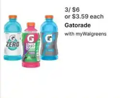 Walgreens Gatorade offer