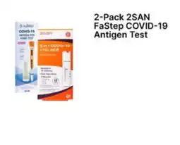 Walgreens 2san FaStep Covid-19 Antigen Test offer