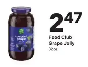 Food Club Grape Jelly