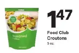 Coborn's Food Club Croutons offer