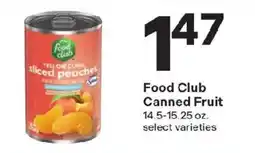 Coborn's Food Club Canned Fruit offer
