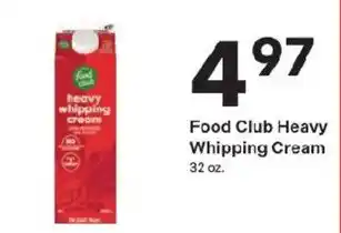 Food Club Heavy Whipping Cream