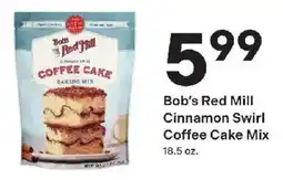 Coborn's Bob's Red Mill Cinnamon Swirl Coffee Cake Mix offer