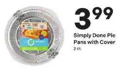 Coborn's Simply Done Pie Pans with Cover offer