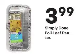 Coborn's Simply Done Foil Loaf Pan offer