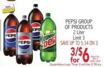 Pepsi Group of Products