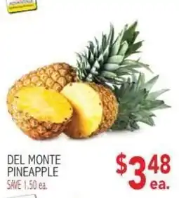 Ingles Markets Del Monte pineapple offer