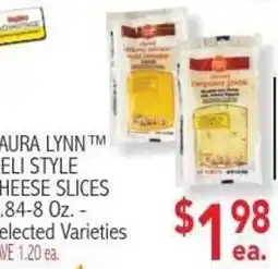 Ingles Markets Aura Lynn deli style cheese slices offer