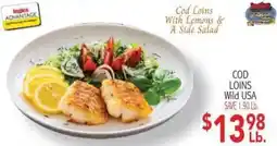 Ingles Markets Ingles Advantage Cod Loins With Lemons & A Side Salad offer