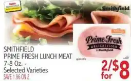 Ingles Markets Smithfield prime fresh lunch meat offer