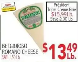 Ingles Markets Belgioioso Romano Cheese offer