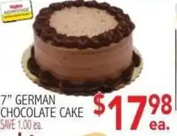 Ingles Markets German chocolate cake offer