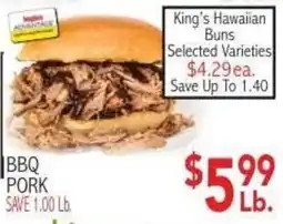 Ingles Markets King's Hawaiian Buns offer
