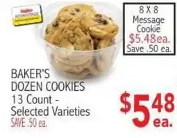 Ingles Markets Baker's dozen cookies 13 Count-Selected Varieties offer