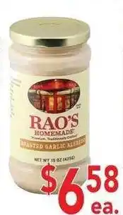 Ingles Markets Rao's Homemade Roasted Garlic Alfredo offer