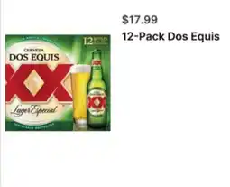 Walgreens Dos Equis Lager Especial offer