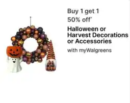 Walgreens Walgreens Halloween or Harvest Decorations or Accessories offer