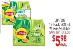 Ingles Markets Lipton green tea citrus offer