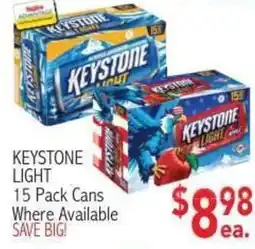 Ingles Markets Keystone Light offer