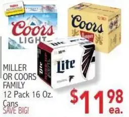 Ingles Markets Miller or Coors Family offer