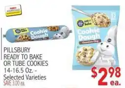 Ingles Markets Pillsbury ready to bake or tube cookies offer