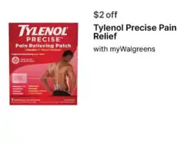 Walgreens Tylenol Precise Pain Relief offer
